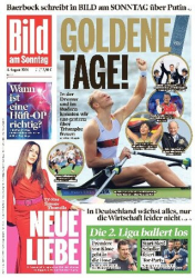 :  Bild am Sonntag vom 04 August 2024