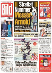 :  Bild Zeitung vom 05 August 2024