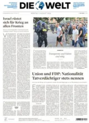 :  Die Welt vom 05 August 2024