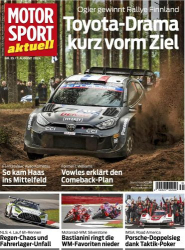 : Motorsport aktuell Magazin No 35 vom 06  August 2024
