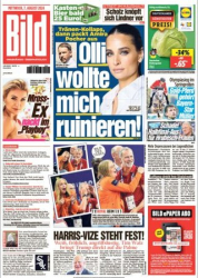 :  Bild Zeitung vom 07 August 2024