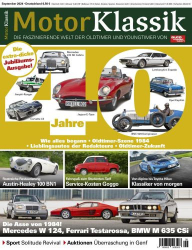 : Auto Motor Sport Klassik Magazin September No 09 2024
