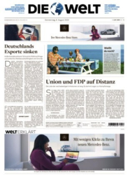 : Die Welt vom 08 August 2024