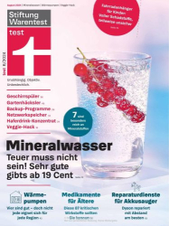 : Stiftung Warentest Test-Magazin No 08 August 2024
