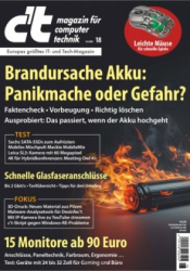 : ct Magazin für Computertechnik Nr 18 vom 09. August 2024