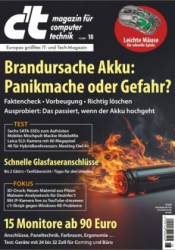 : c't Magazin für Computertechnik No 18 vom 09. August 2024