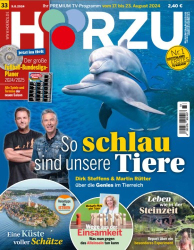 : Hörzu Fernsehzeitschrift No 33 vom 09  August 2024
