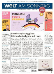 :  Die Welt am Sonntag Frühausgabe vom 10 August 2024