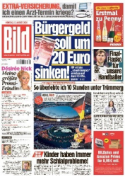 : Bild Zeitung vom 12. August 2024