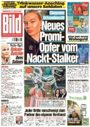 : Bild Zeitung vom 15. August 2024