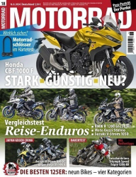 : Motorrad Magazin Nr 18 vom 16. August 2024