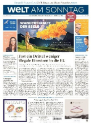 :  Die Welt am Sonntag Frühausgabe vom 17 August 2024