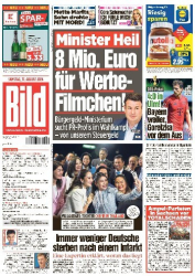 : Bild Zeitung vom 17 August 2024