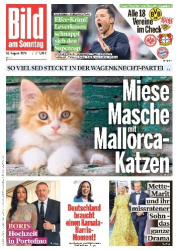 : Bild Am Sonntag - 18 August 2024