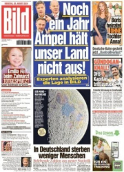 : Bild Zeitung vom 20 August 2024