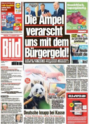 :  Bild Zeitung vom 23 August 2024