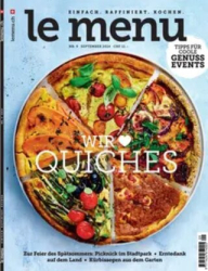 :  le menu Kochmagazin September No 09 2024