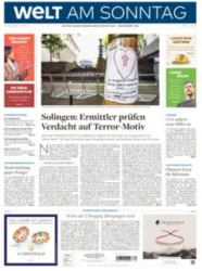 :  Die Welt am Sonntag vom 25 August 2024