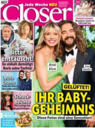 :  Closer Magazin No 36 vom 28 August 2024