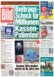 :  Bild  Zeitung  vom  31 August 2024