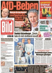 : Bild Zeitung vom 02 September 2024