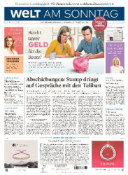 :  Die Welt am Sonntag Frühausgabe vom 07 September 2024