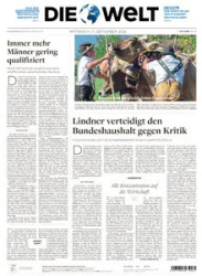 :  Die Welt vom 11 September 2024