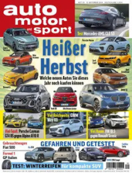 : Auto Motor und Sport Magazin No 20 vom 12 September 2024