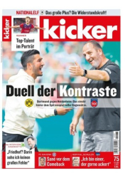 : Kicker Sportmagazin Nr. 75 vom 12. September 2024