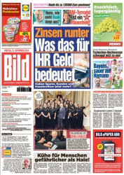 :  Bild Zeitung vom 13 September 2024