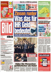 : Bild Zeitung vom 13. September 2024