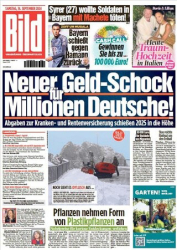 :  Bild Zeitung vom 14 September 2024