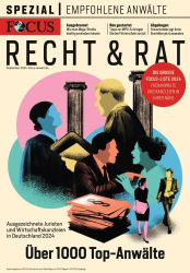 : Focus Magazin Spezial Recht & Rat September 2024
