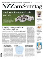 :  NZZ am Sonntag No 37 vom 15 September 2024