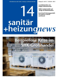 : Sanitar + Heizung News Nr 14 vom 13. August 2024