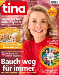 :  Tina Frauenmagazin No 39 vom 18 September 2024