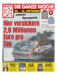 : Hamburger Morgenpost - 20. September 2024