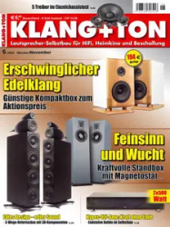 :  Klang + Ton Magazin Oktober-November No 06 2024