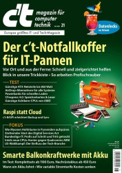 : c't Magazin für Computertechnik No 21 vom 20  September 2024
