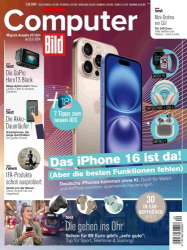 : Computer Bild Magazin No 20 vom 20  September 2024
