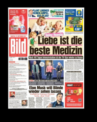 :  Bild Zeitung vom 21 September 2024