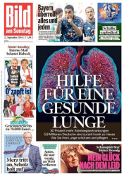 :  Bild am Sonntag vom 22 September 2024