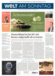 :  Die Welt am Sonntag vom 22 September 2024