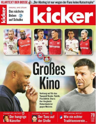 : Kicker Sportmagazin No 78 vom 23  September 2024
