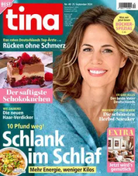 :  Tina Frauenmagazin No 40 vom 25 September 2024