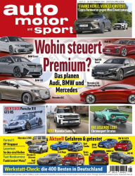 : Auto Motor und Sport Magazin No 21 vom 26  September 2024
