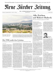 : Neue Zürcher Zeitung International - 27. September 2024