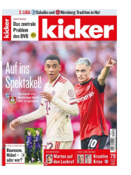 : Kicker Sportmagazin Nr. 79 vom 26. September 2024