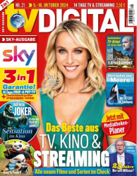 : Tv Digital 14 Tage Tv & Streaming No 21 vom 27  September 2024
