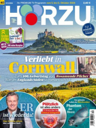 : Hörzu Fernsehzeitschrift No 40 vom 27  September 2024
